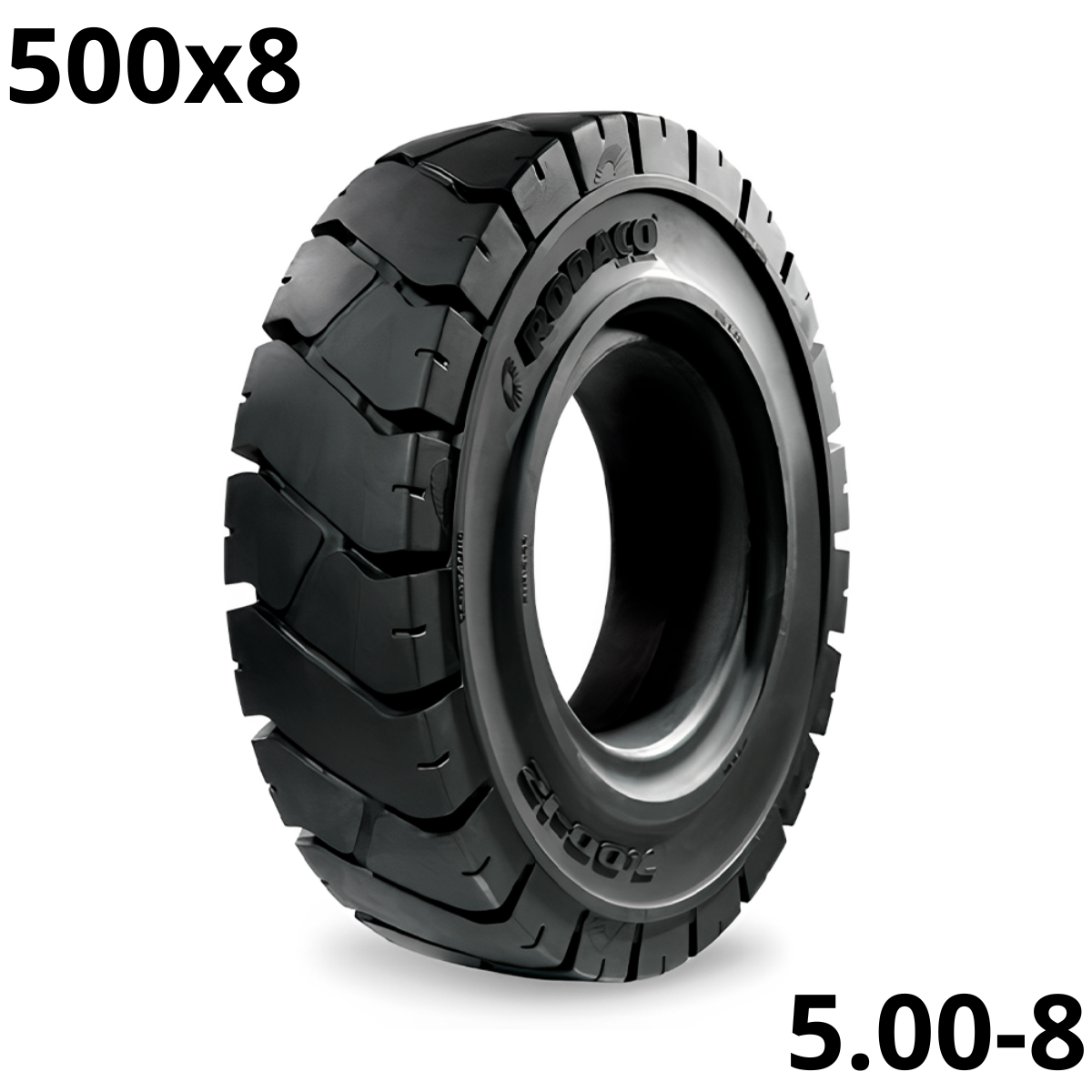 Pneu Maciço 500x8 Rodaco Confort | Para E...