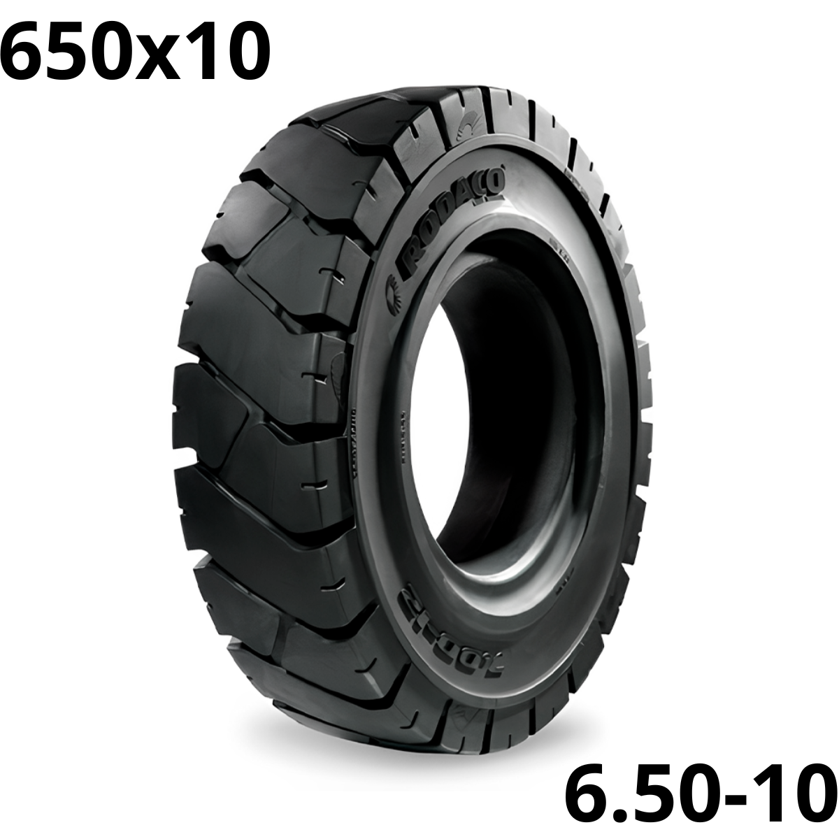 Pneu Maciço 650x10 Rodaco Confort Para Em...