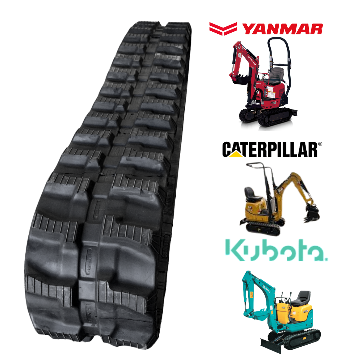 Esteira de Borracha 180X72X37 Compatível ...