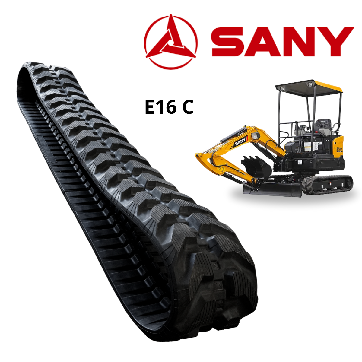 Esteira de Borracha  230X48X70 Compatível...