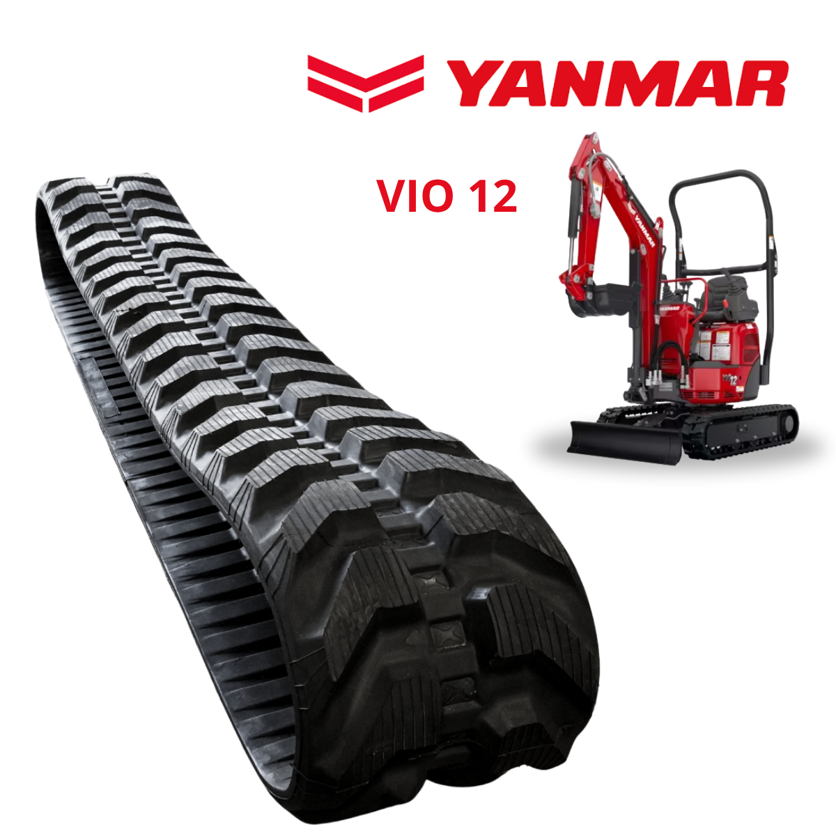 Esteira de Borracha 180X72X43 p/ Mini Esc...